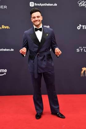 Stefano Zarrella at the 77 Bambi Awards 2025 in the Bavaria Filmstudios Munich, 13 11 2025 Foto:xB.xInsingerx xFuturexImagex bambi_5376