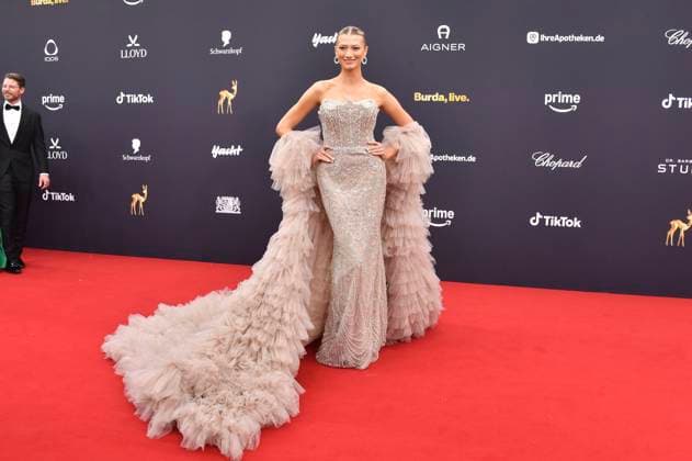 Leony at the 77 Bambi Awards 2025 in the Bavaria Filmstudios Munich, 13 11 2025 Foto:xB.xInsingerx xFuturexImagex bambi_5423