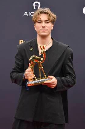 Fionn Ferreira at the 77 Bambi Awards 2025 in the Bavaria Filmstudios Munich, 13 11 2025 Foto:xB.xInsingerx xFuturexImagex bambi_5503