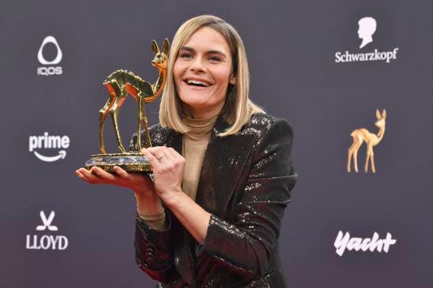 Hazel Brugger at the 77 Bambi Awards 2025 in the Bavaria Filmstudios Munich, 13 11 2025 Foto:xB.xInsingerx xFuturexImagex bambi_5515