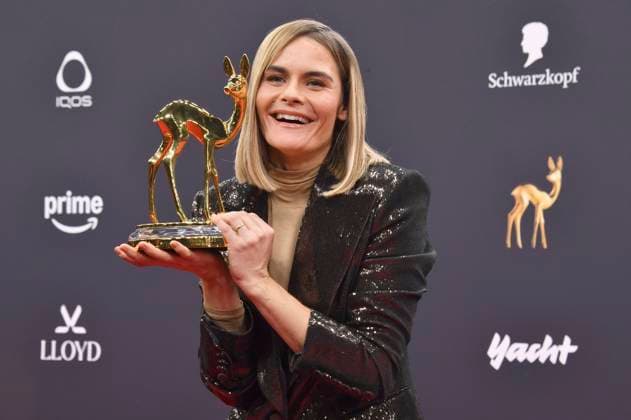 Hazel Brugger at the 77 Bambi Awards 2025 in the Bavaria Filmstudios Munich, 13 11 2025 Foto:xB.xInsingerx xFuturexImagex bambi_5516