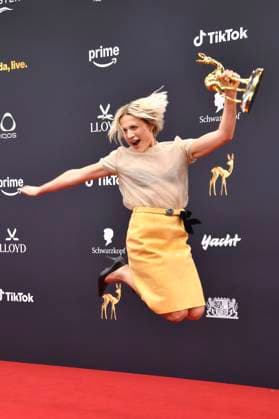 Mala Emde at the 77 Bambi Awards 2025 in the Bavaria Filmstudios Munich, 13 11 2025 Foto:xB.xInsingerx xFuturexImagex bambi_5519