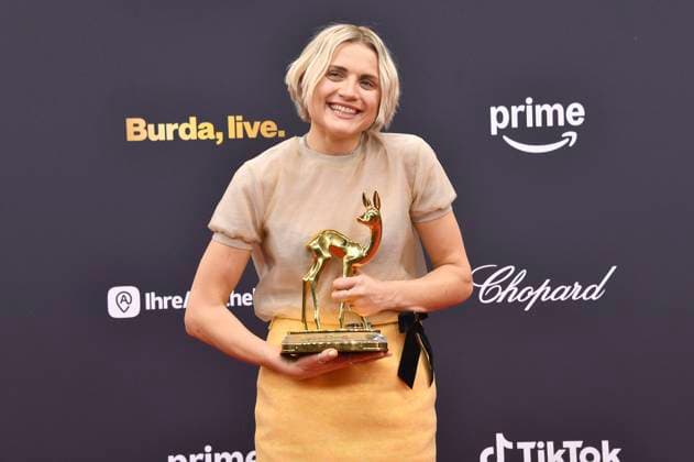 Mala Emde at the 77 Bambi Awards 2025 in the Bavaria Filmstudios Munich, 13 11 2025 Foto:xB.xInsingerx xFuturexImagex bambi_5524