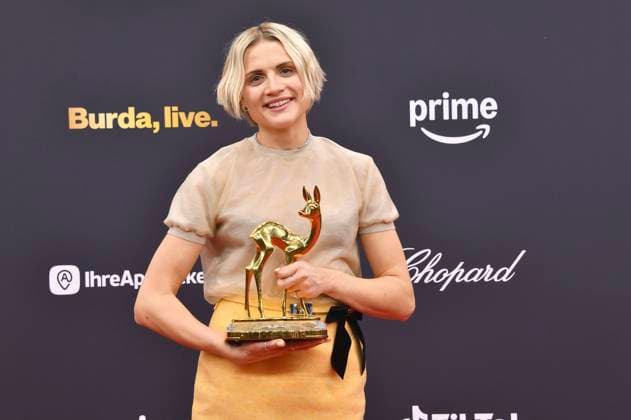 Mala Emde at the 77 Bambi Awards 2025 in the Bavaria Filmstudios Munich, 13 11 2025 Foto:xB.xInsingerx xFuturexImagex bambi_5525