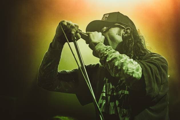 Gatecreeper live in Copenhagen, Denmark Copenhagen, Denmark. 13th, November 2025. The American death metal band Gatecreeper performs a live concert at Poolen in Copenhagen. Here vocalist Chase Mason is seen live on stage Denmark, Copenhagen  Copyright: xGonzalesxPhoto NikolajxBransholmx