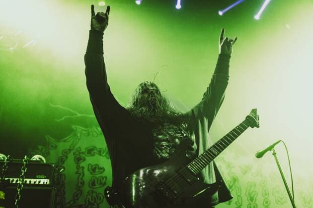 Gatecreeper live in Copenhagen, Denmark Copenhagen, Denmark. 13th, November 2025. The American death metal band Gatecreeper performs a live concert at Poolen in Copenhagen. Here guitarist Eric Wagner is seen live on stage. Denmark, Copenhagen  Copyright: xGonzalesxPhoto NikolajxBransholmx