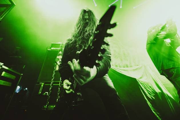 Gatecreeper live in Copenhagen, Denmark Copenhagen, Denmark. 13th, November 2025. The American death metal band Gatecreeper performs a live concert at Poolen in Copenhagen. Here guitarist Eric Wagner is seen live on stage. Denmark, Copenhagen  Copyright: xGonzalesxPhoto NikolajxBransholmx
