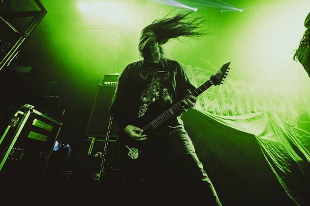 Gatecreeper live in Copenhagen, Denmark Copenhagen, Denmark. 13th, November 2025. The American death metal band Gatecreeper performs a live concert at Poolen in Copenhagen. Here guitarist Eric Wagner is seen live on stage. Denmark, Copenhagen  Copyright: xGonzalesxPhoto NikolajxBransholmx
