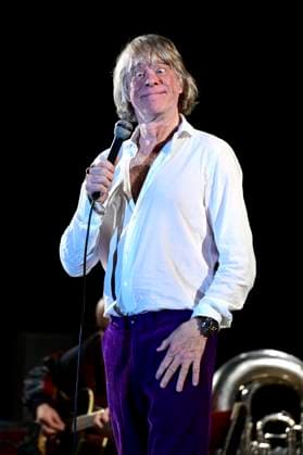 Helge Schneider live at a concert on his Ein Mann und seine Musik tour in the Löbau exhibition hall, 13 11 2025 Foto:xM.xWehnertx xFuturexImagex schneider_loebau_5103