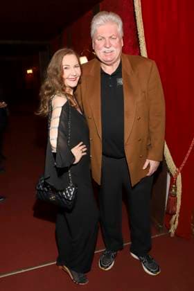 abb Palazzo Ilona and Klaus Baumgart Klaus and Klaus at the premiere of Cornelia Poletto 10 Dinner Show PALAZZO Hier und Jetzt on 13 11 2025 in Hamburg Hamburg Germany