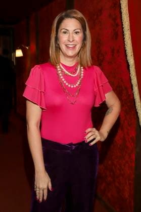 abb Palazzo Madita van Huelsen host at the premiere of Cornelia Poletto 10 Dinner Show PALAZZO Hier und Jetzt on 13 11 2025 in Hamburg Hamburg Germany