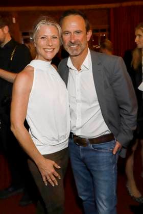 abb Palazzo Nicolas Koenig with wife Nina at the premiere of Cornelia Poletto 10 Dinner Show PALAZZO Hier und Jetzt on 13 11 2025 in Hamburg Hamburg Germany