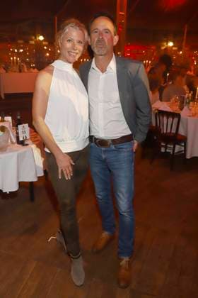 abb Palazzo Nicolas Koenig with wife Nina at the premiere of Cornelia Poletto 10 Dinner Show PALAZZO Hier und Jetzt on 13 11 2025 in Hamburg Hamburg Germany