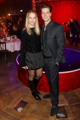 abb Palazzo Stephan Duerr, Katharina Duerr at the premiere of Cornelia Poletto 10 Dinner Show PALAZZO Hier und Jetzt on 13 11 2025 in Hamburg Hamburg Germany