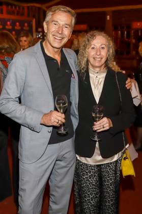 abb Palazzo Dirk Steffens, Sonja von Stemm sister at the premiere of Cornelia Poletto 10 Dinner Show PALAZZO Hier und Jetzt on 13 11 2025 in Hamburg Hamburg Germany