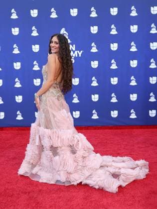 Isadora arrives for the 26th annual Latin Grammy Awards at the MGM Garden Arena in Las Vegas, Nevada on Thursday, November 13, 2025.  LAV20251113091 JAMESxATOA