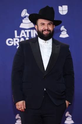 Carin León arrives for the 26th annual Latin Grammy Awards at the MGM Garden Arena in Las Vegas, Nevada on Thursday, November 13, 2025.  LAV20251113144 JAMESxATOA