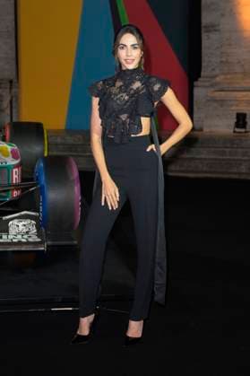 Rocio Munoz Morales at the premiere of the Sky documentary Benetton Formula at Space Cinema Moderno Rome, 13 11 2025 Foto:xA.xM.xTinghinox xFuturexImagex benetton_5112