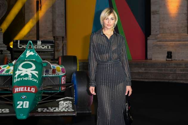 Sveva Alviti at the premiere of the Sky documentary Benetton Formula at Space Cinema Moderno Rome, 13 11 2025 Foto:xA.xM.xTinghinox xFuturexImagex benetton_5119