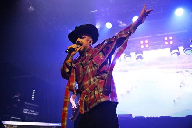 ˜I Love Jamaica™ concert at KOKO in London LONDON, ENGLAND - NOVEMBER 13: Boy George performing for ˜I Love Jamaica™ concert at KOKO on November 13, 2025 in London, England. CAP MAR MAR Great Britain Copyright: xMartinxHarris CapitalxPicturesx