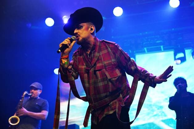 ˜I Love Jamaica™ concert at KOKO in London LONDON, ENGLAND - NOVEMBER 13: Boy George performing for ˜I Love Jamaica™ concert at KOKO on November 13, 2025 in London, England. CAP MAR MAR Great Britain Copyright: xMartinxHarris CapitalxPicturesx