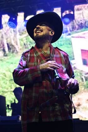˜I Love Jamaica™ concert at KOKO in London LONDON, ENGLAND - NOVEMBER 13: Boy George performing for ˜I Love Jamaica™ concert at KOKO on November 13, 2025 in London, England. CAP MAR MAR Great Britain Copyright: xMartinxHarris CapitalxPicturesx