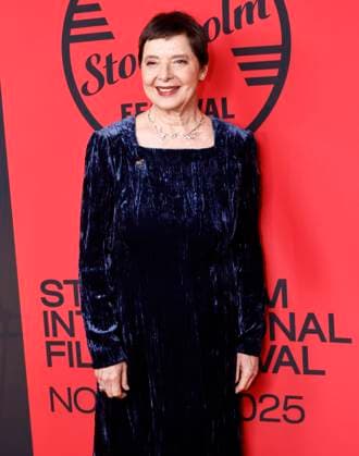 STOCKHOLM, SWEDEN 20251114 Actress Isabella Rossellini on the red carpet when Blue Velvet is shown at Bio Skandia in Stockholm during the Stockholm international film mfestival STOCKHOLM SWEDEN x12150x  Copyright: xCaisaxRasmussen TTx STOCKHOLM FILM FESTIVAL AND AWARDS CEREMONY tShZ4m0OsIc