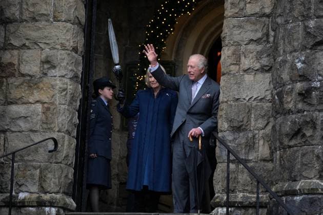 King Charles III visits Wales Britain s King Charles III and Queen Camilla wave as they leave after joining a celebratory reception marking Cyfarthfa Castle s 200th anniversary and the King s birthday in Merthyr Tydfil, Wales, Friday, Nov. 14, 2025., Credit:Kin Cheung Avalon GBR, Merthyr Tydfil  Copyright: xKinxCheungx xAvalonx 1052414364
