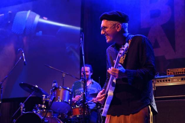 American guitarist Sean ,,Mack McDonald (not pictured) performs with music group during the Blues Alive festival 2025 in Sumperk, Czech Republic, November 14, 2025. (CTKxPhoto LudekxPerina) CTKPhotoP2025111408331  CTKPhotoP2025111408331