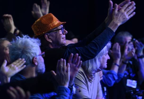 American guitarist Sean ,,Mack McDonald (not pictured) performs with music group during the Blues Alive festival 2025 in Sumperk, Czech Republic, November 14, 2025. (CTKxPhoto LudekxPerina) CTKPhotoP2025111408349  CTKPhotoP2025111408349