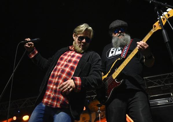 Music group Onus Blues of Poland performs during the Blues Alive festival 2025 in Sumperk, Czech Republic, November 14, 2025. (CTKxPhoto LudekxPerina) CTKPhotoP2025111407914  CTKPhotoP2025111407914