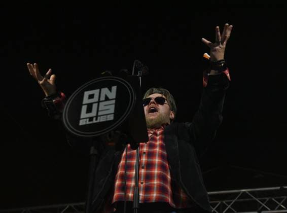 Music group Onus Blues of Poland performs during the Blues Alive festival 2025 in Sumperk, Czech Republic, November 14, 2025. (CTKxPhoto LudekxPerina) CTKPhotoP2025111407958  CTKPhotoP2025111407958