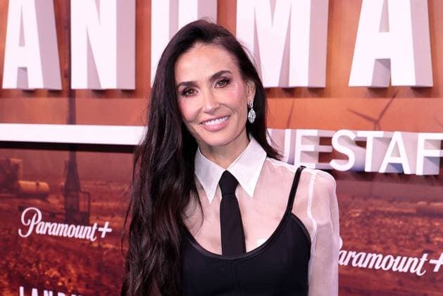 Demi Moore at the premiere of season 2 of the series Landman Paramount at Zoo Palast on 14 11 2025 in Berlin Landman series premiere in Berlin