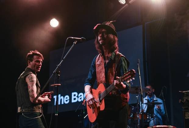 The Bad Week is a Country Blues Band from the streets of Novi Sad, Serbia performs during the Blues Alive festival 2025 in Sumperk, Czech Republic, November 14, 2025. (CTKxPhoto LudekxPerina) CTKPhotoP2025111407556  CTKPhotoP2025111407556