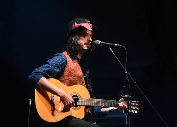 The Bad Week is a Country Blues Band from the streets of Novi Sad, Serbia performs during the Blues Alive festival 2025 in Sumperk, Czech Republic, November 14, 2025. (CTKxPhoto LudekxPerina) CTKPhotoP2025111407594  CTKPhotoP2025111407594