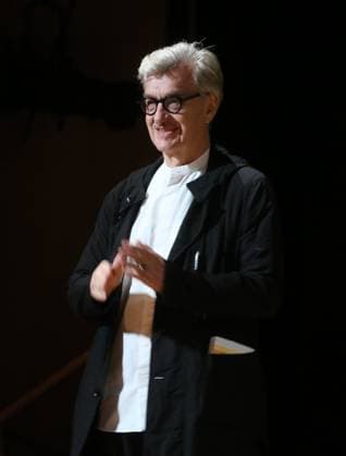 November 14, 2025, Athens, Greece: During an event at the Onassis Stegi in Athens, filmmaker Wim Wenders took part in a public discussion with the foundationÃ¢â‚¬â ¢s artistic director, Afroditi Panagiotakou, speaking about his work, creative process, and contemporary cinema trends. The event drew a large audience as part of the foundationÃ¢â‚¬â ¢s cultural program Athens Greece - ZUMAv62_ 20251114_zaf_v62_001 Copyright: xAristidisxVafeiadakisx