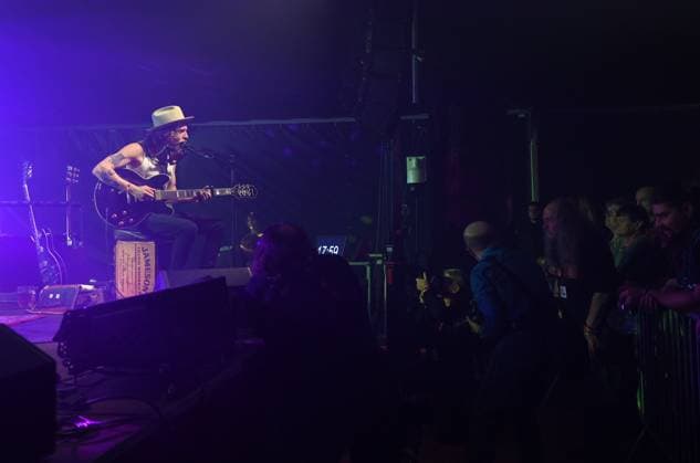 French blues country folk trio Dirty Deep performs during the Blues Alive festival 2025 in Sumperk, Czech Republic, November 14, 2025. (CTKxPhoto LudekxPerina) CTKPhotoP2025111408750  CTKPhotoP2025111408750