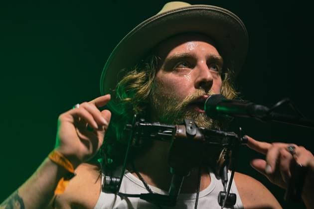 French blues country folk trio Dirty Deep performs during the Blues Alive festival 2025 in Sumperk, Czech Republic, November 14, 2025. (CTKxPhoto LudekxPerina) CTKPhotoP2025111408796  CTKPhotoP2025111408796