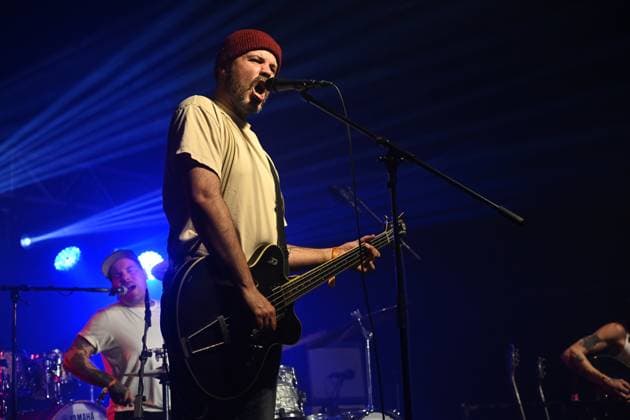 French blues country folk trio Dirty Deep performs during the Blues Alive festival 2025 in Sumperk, Czech Republic, November 14, 2025. (CTKxPhoto LudekxPerina) CTKPhotoP2025111408813  CTKPhotoP2025111408813
