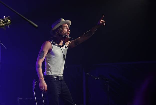 French blues country folk trio Dirty Deep performs during the Blues Alive festival 2025 in Sumperk, Czech Republic, November 14, 2025. (CTKxPhoto LudekxPerina) CTKPhotoP2025111408833  CTKPhotoP2025111408833