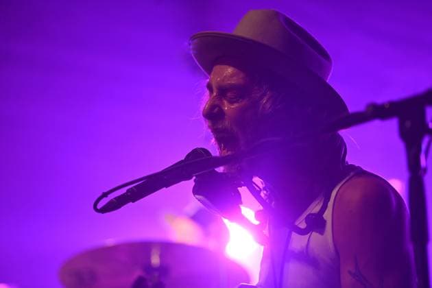 French blues country folk trio Dirty Deep performs during the Blues Alive festival 2025 in Sumperk, Czech Republic, November 14, 2025. (CTKxPhoto LudekxPerina) CTKPhotoP2025111408844  CTKPhotoP2025111408844