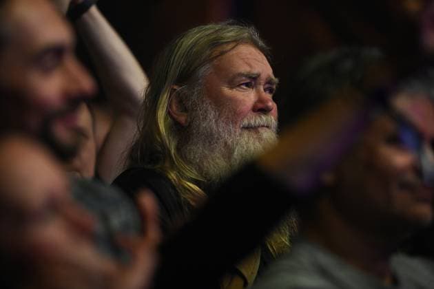 French blues country folk trio Dirty Deep performs during the Blues Alive festival 2025 in Sumperk, Czech Republic, November 14, 2025. (CTKxPhoto LudekxPerina) CTKPhotoP2025111408853  CTKPhotoP2025111408853