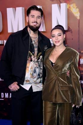 Mike Heiter and Leyla Lahouar at the European premiere of season 2 of the Paramount series Landman at Zoo Palast Berlin, 14 11 2025 Foto:xN.xKubelkax xFuturexImagex landman_berlin_5148