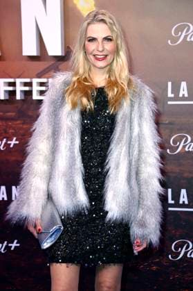 Tanja Bülter at the European premiere of season 2 of the Paramount series Landman at Zoo Palast Berlin, 14 11 2025 Foto:xN.xKubelkax xFuturexImagex landman_berlin_5181