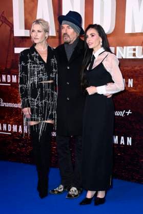 Ali Larter, Billy Bob Thornton and Demi Moore at the European premiere of season 2 of the Paramount series Landman at Zoo Palast Berlin, 14 11 2025 Foto:xN.xKubelkax xFuturexImagex landman_berlin_5218