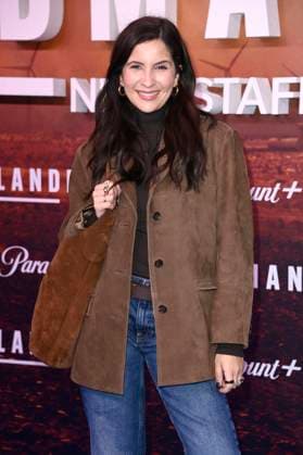 Chryssanthi Kavazi at the European premiere of season 2 of the Paramount series Landman at Zoo Palast Berlin, 14 11 2025 Foto:xN.xKubelkax xFuturexImagex landman_berlin_5155
