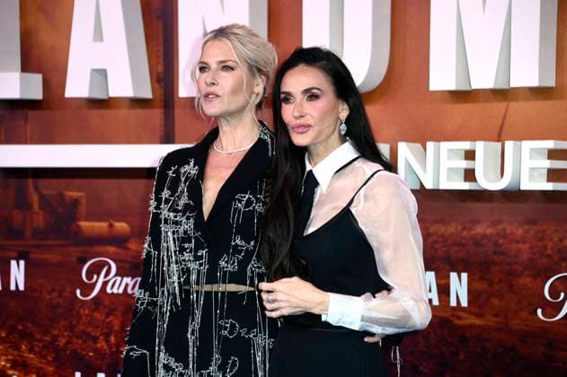 Ali Larter and Demi Moore at the European premiere of season 2 of the Paramount series Landman at Zoo Palast Berlin, 14 11 2025 Foto:xN.xKubelkax xFuturexImagex landman_berlin_5214