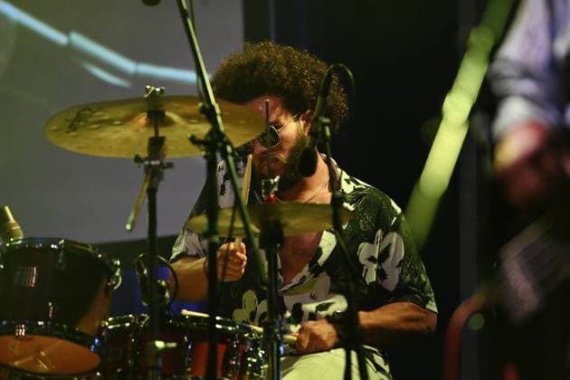 Selwyn Birchwood Band performs during the Blues Alive festival 2025 in Sumperk, Czech Republic, on November 14, 2025. (CTKxPhoto LudekxPerina) CTKPhotoP2025111500109  CTKPhotoP2025111500109
