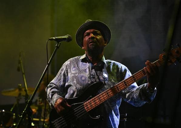Selwyn Birchwood Band performs during the Blues Alive festival 2025 in Sumperk, Czech Republic, on November 14, 2025. (CTKxPhoto LudekxPerina) CTKPhotoP2025111500116  CTKPhotoP2025111500116