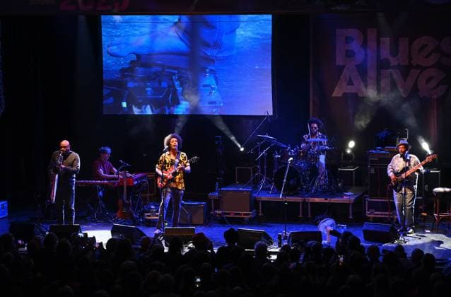 Selwyn Birchwood Band performs during the Blues Alive festival 2025 in Sumperk, Czech Republic, on November 14, 2025. (CTKxPhoto LudekxPerina) CTKPhotoP2025111500123  CTKPhotoP2025111500123